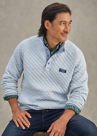 Quilted Sweatshirts