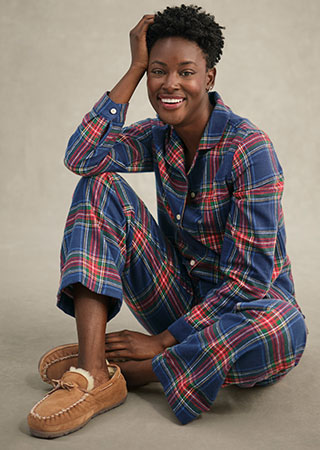 Scotch Plaid Flannel Sleepwear