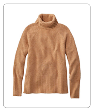 Women's SuperSoft Waffle Sweater, Turtlenec