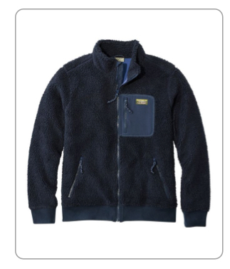 Men's Bean's Sherpa Fleece Jacket