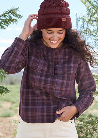 Sunwashed Corduroy Popover Shirt