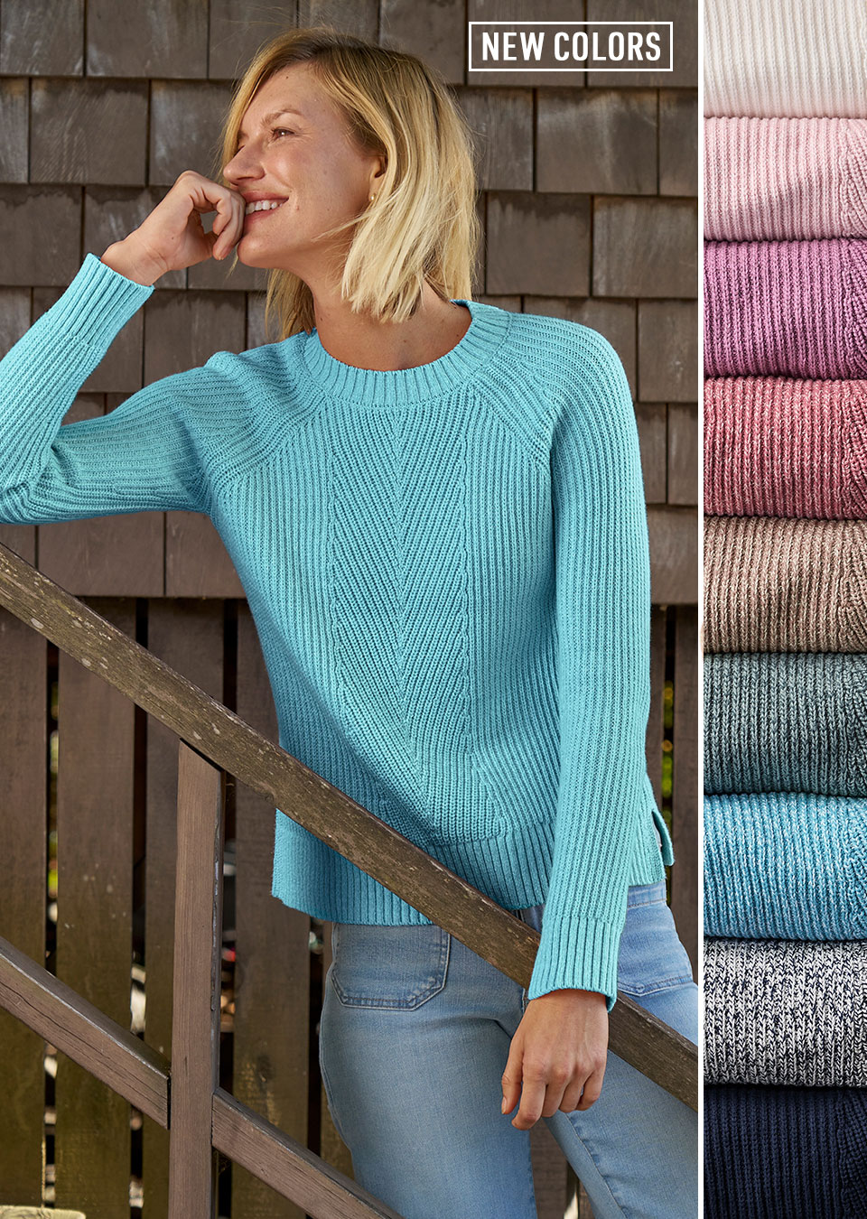 Mariner Shaker Sweaters
