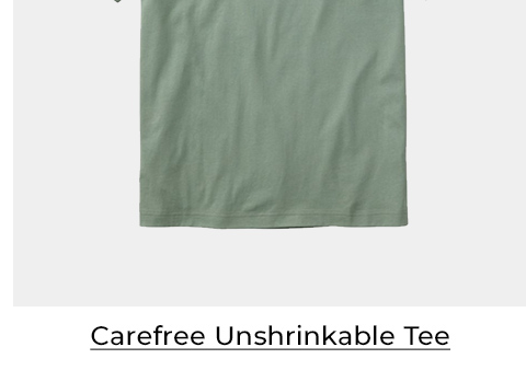 Carefree Unshrinkable Tee