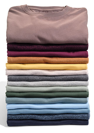 Carefree Unshrinkable Tees