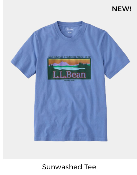 NEW Sunwashed Logo Tee