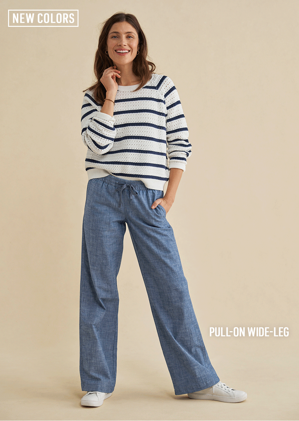 Lakewashed Pull-on Chinos