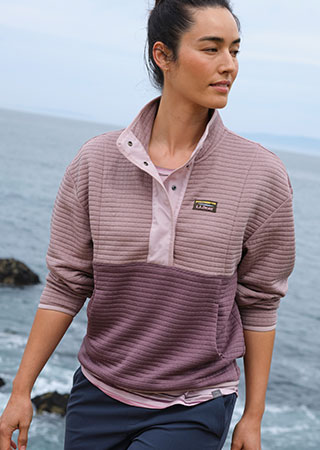 Airlight Grid Pullover