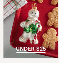 UNDER $25