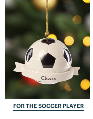 FOR THE SOCCER PLAYER