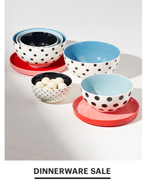 DINNERWARE SALE