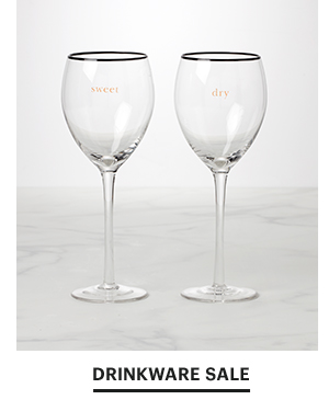 DRINKWARE SALE