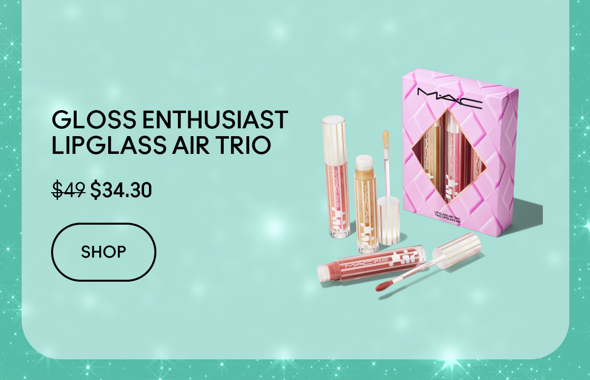 GLOSS ENTHUSIAST LIPGLASS AIR TRIO $34.30 | SHOP