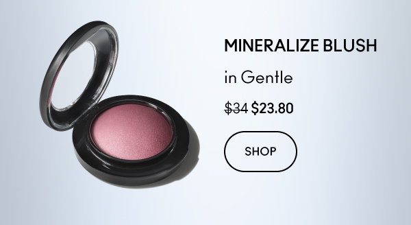 MINERALIZE BLUSH in Gentle | $23.80 | SHOP