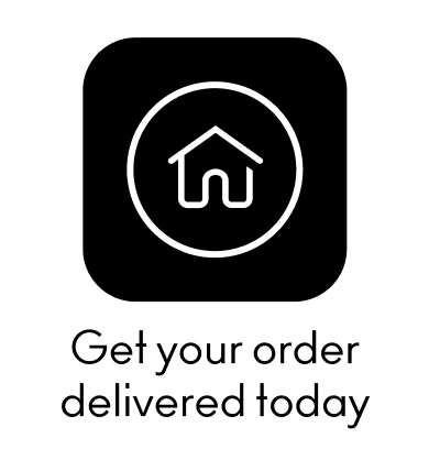 Get your order delivered today