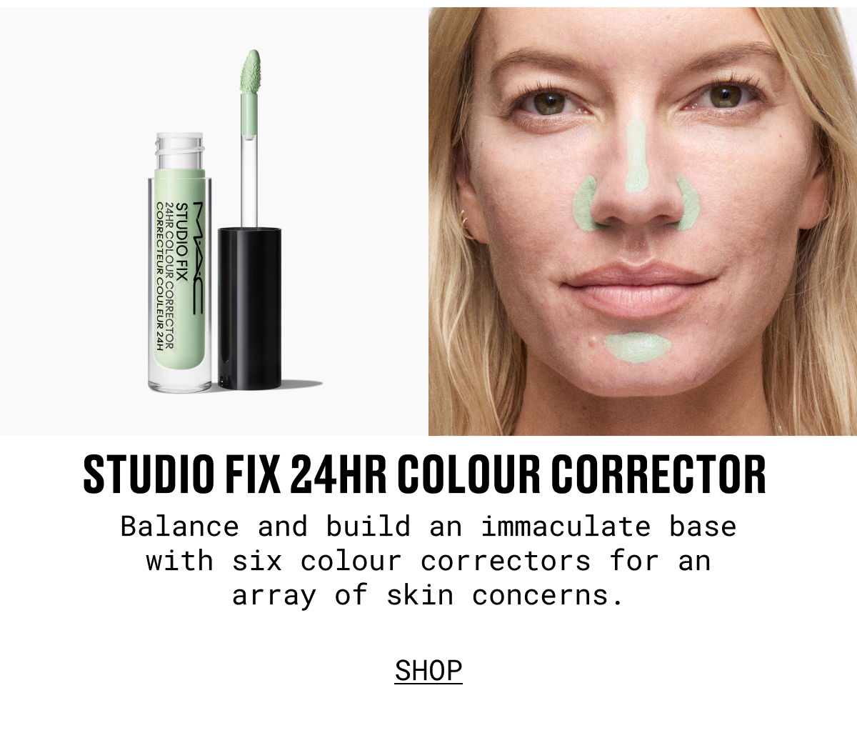 STUDIO FIX 24HR COLOUR CORRECTOR | Balance and build an immaculate base with six colour correctors for an array of skin concerns. | SHOP