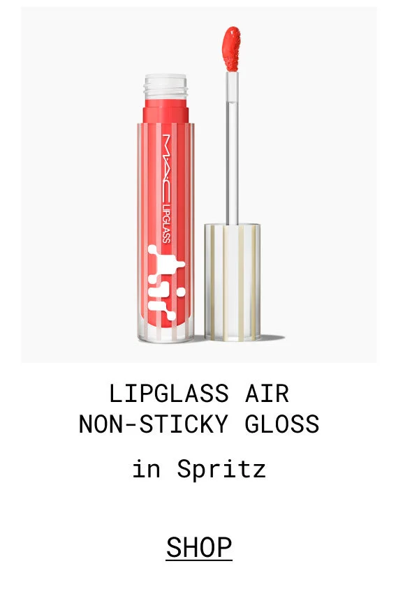 LIPGLASS AIR | NON-STICKY GLOSS | IN SPRITZ | SHOP