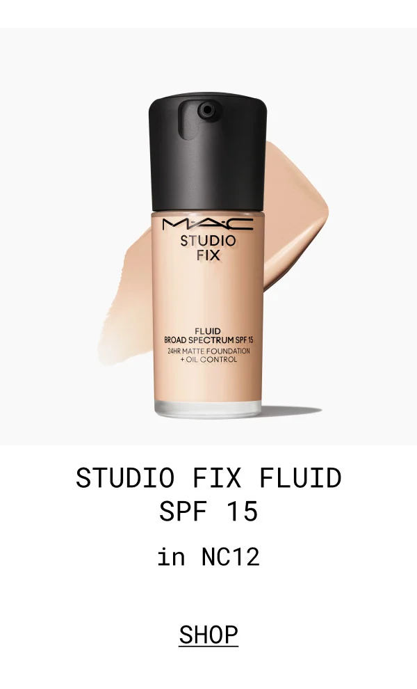 STUDIO FIX FLUID SPF 15 | in NC12 | SHOP