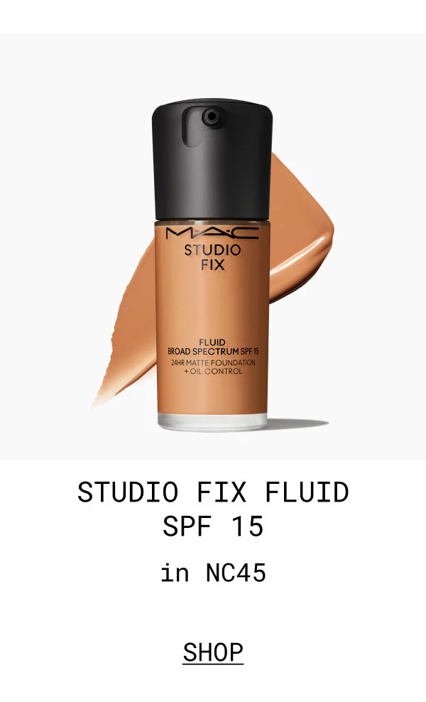 STUDIO FIX FLUID SPF 15 | in NC45 | SHOP