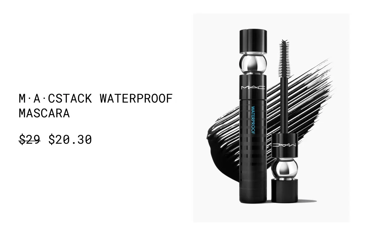 M·A·CSTACK WATERPROOF MASCARA | $20.30