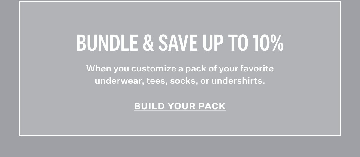 Build your pack