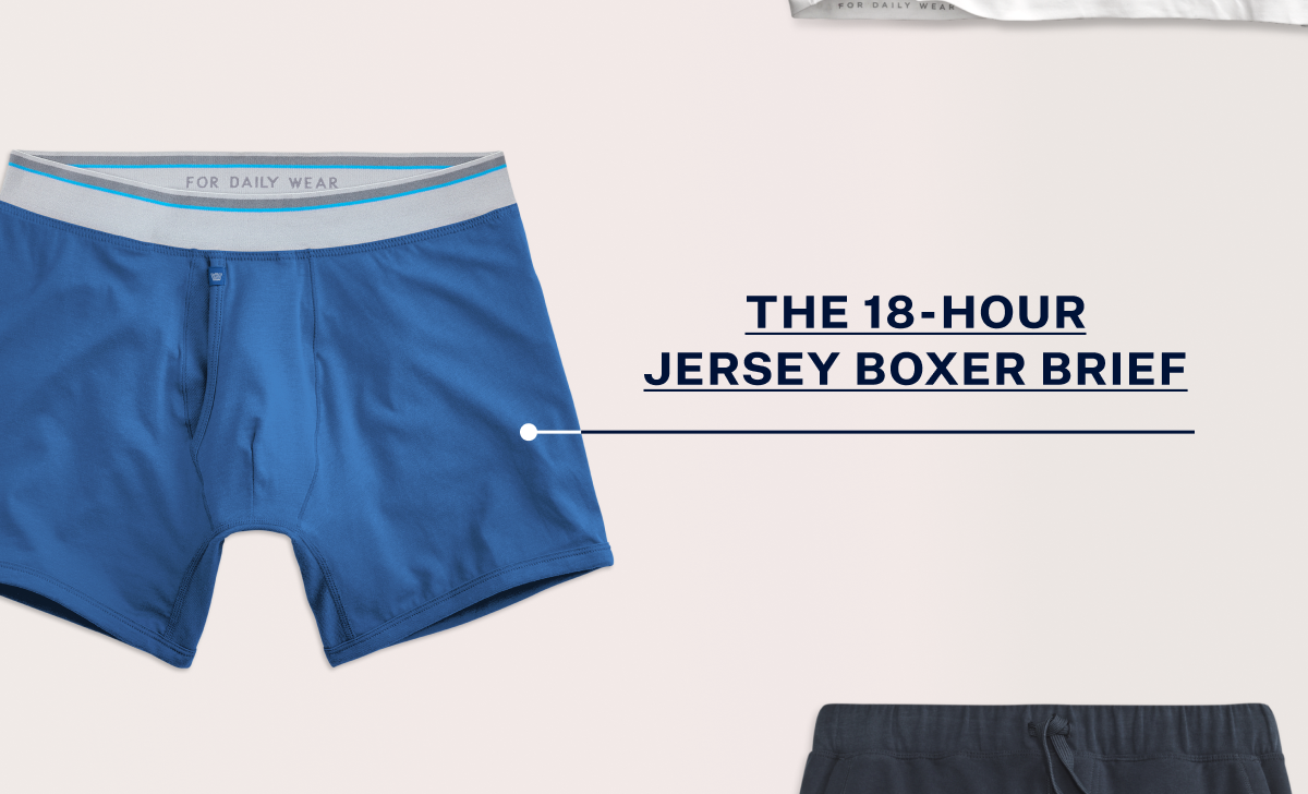 18-Hour Jersey Boxer Brief
