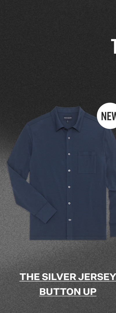 Silver Jersey Button Up