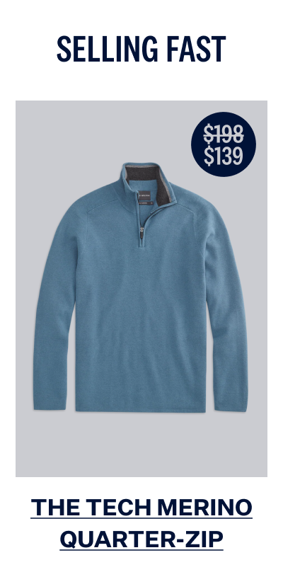 Tech Merino Quarter-Zip Sweater