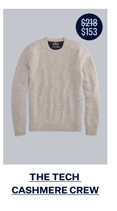 Tech Cashmere Crew Neck Sweater