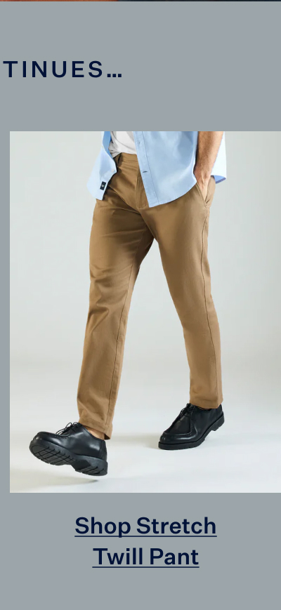 Stretch Twill Chino - Classic Fit