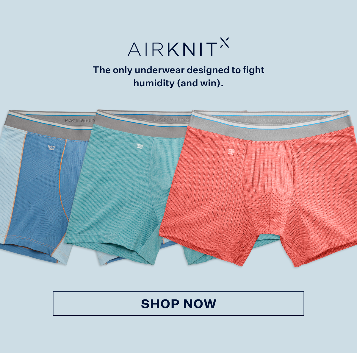 Airknitx Boxer Briefs in New colors
