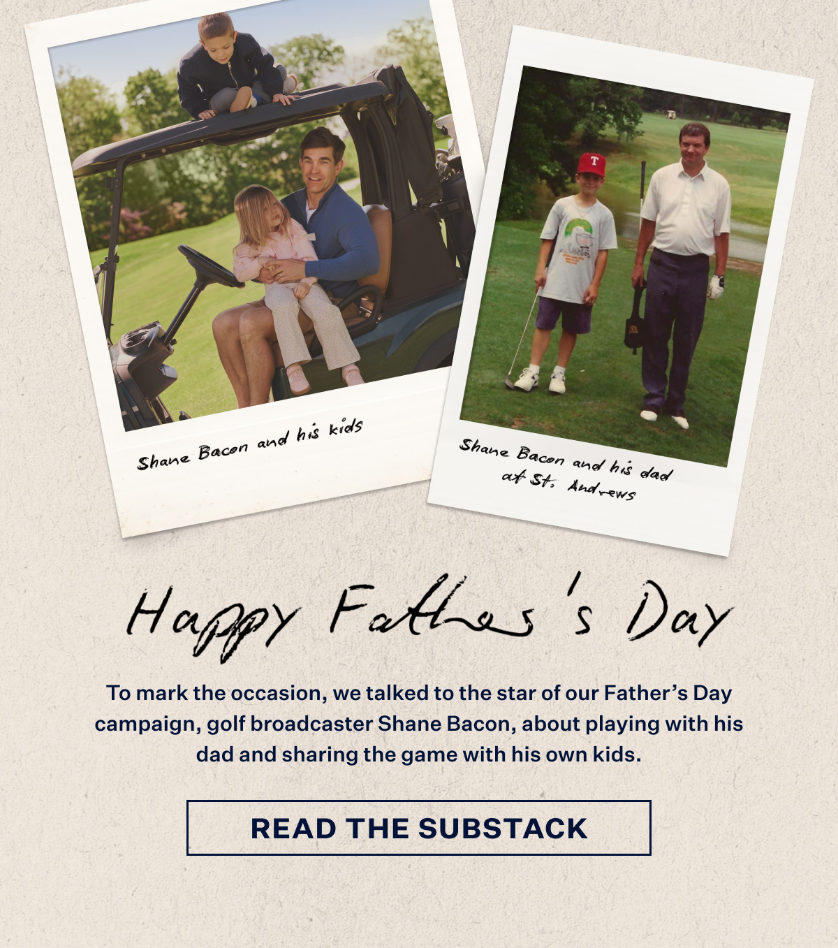 Happy Father's Day. Read the Substack