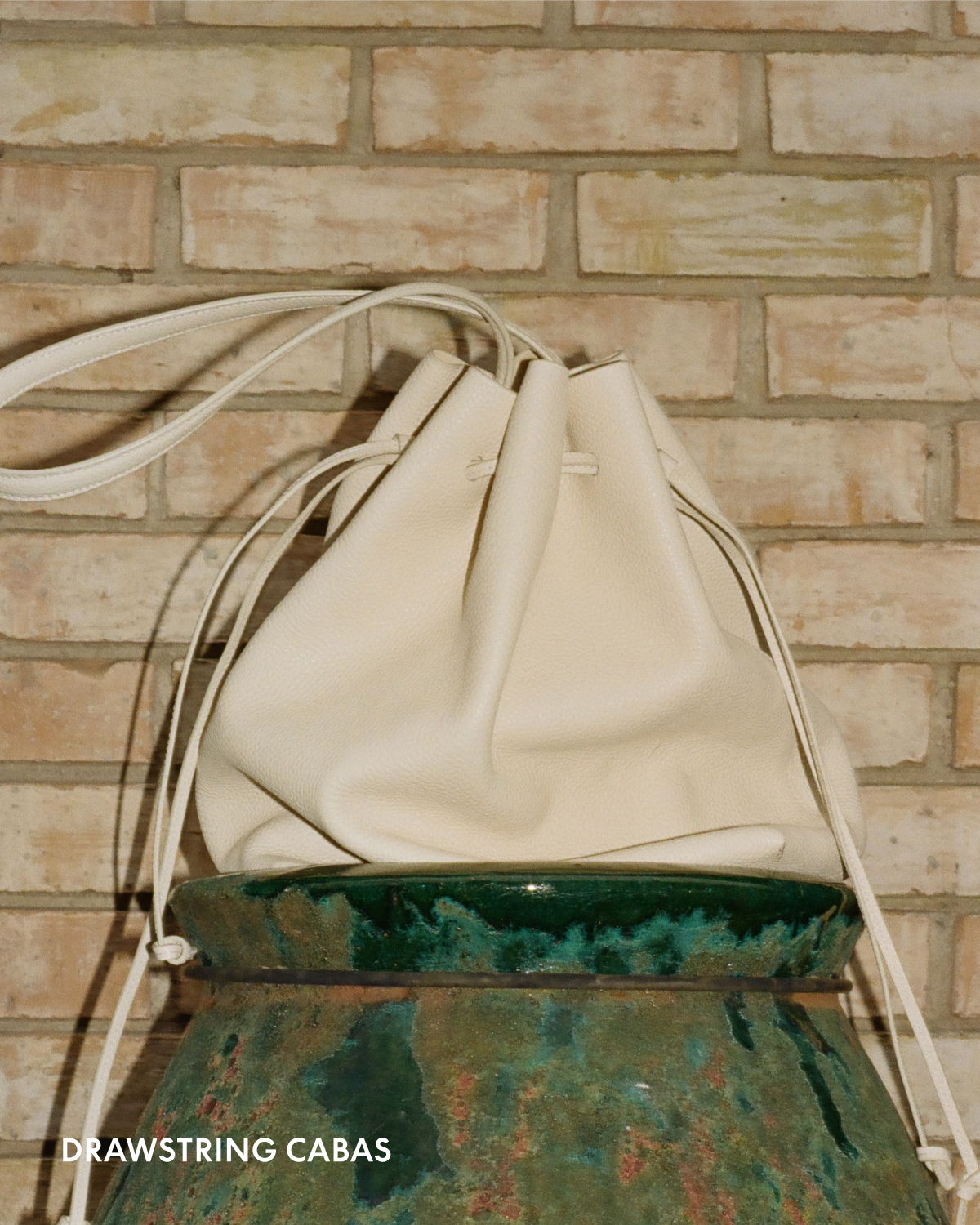 Drawstring Cabas.
