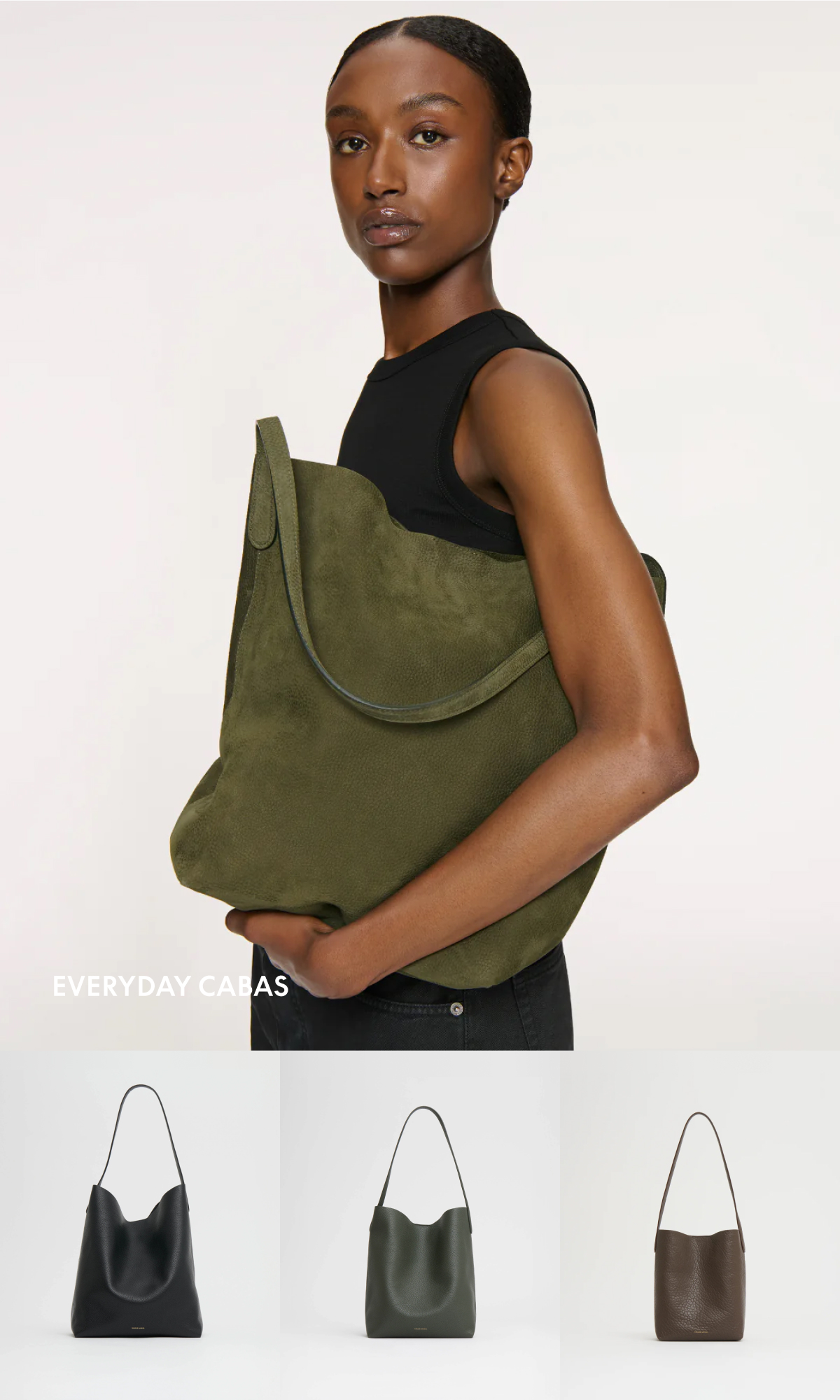 Available in four sizes, from Mini to Maxi.