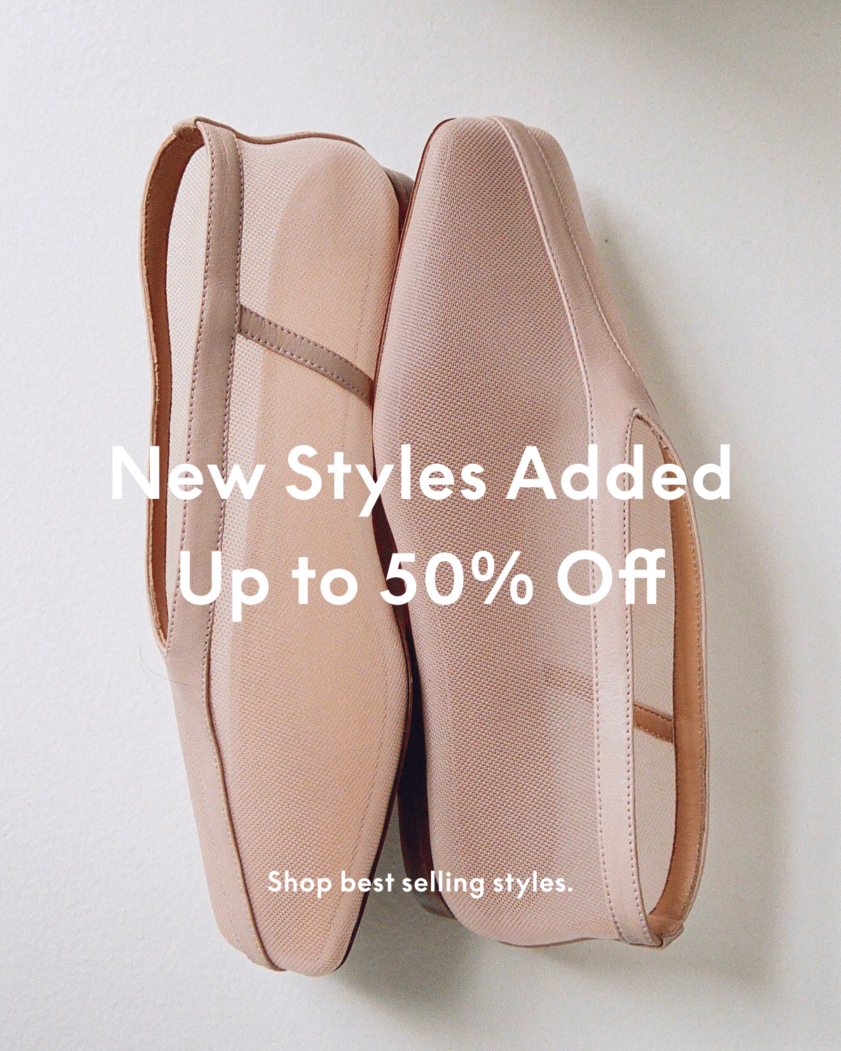 New styles have been added to sale. Enjoy up to 50% for a limited time.
