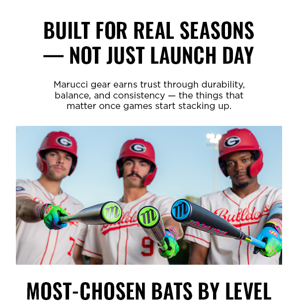 MOST CHOSEN BATS