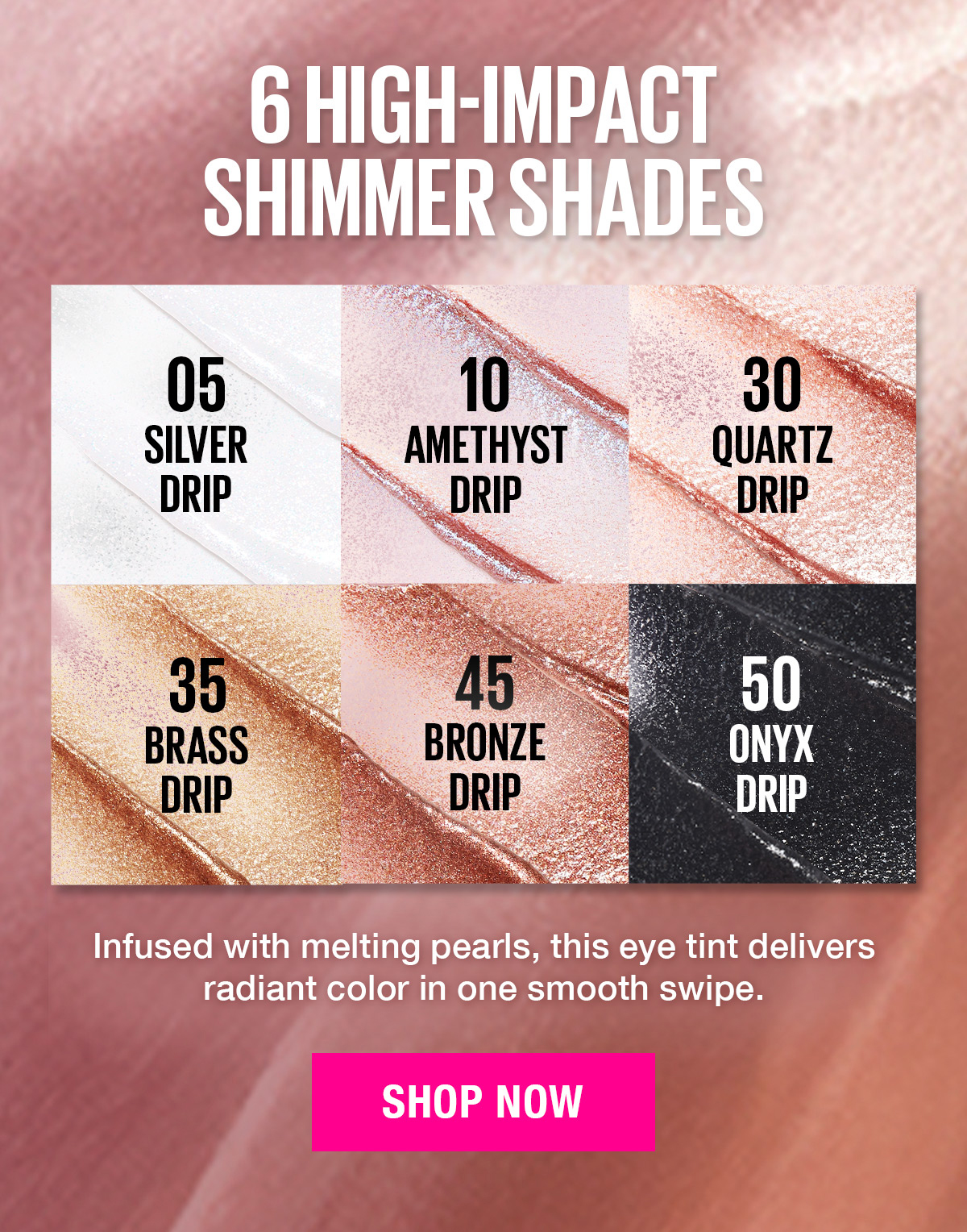 6 High-Impact Shimmer Shades