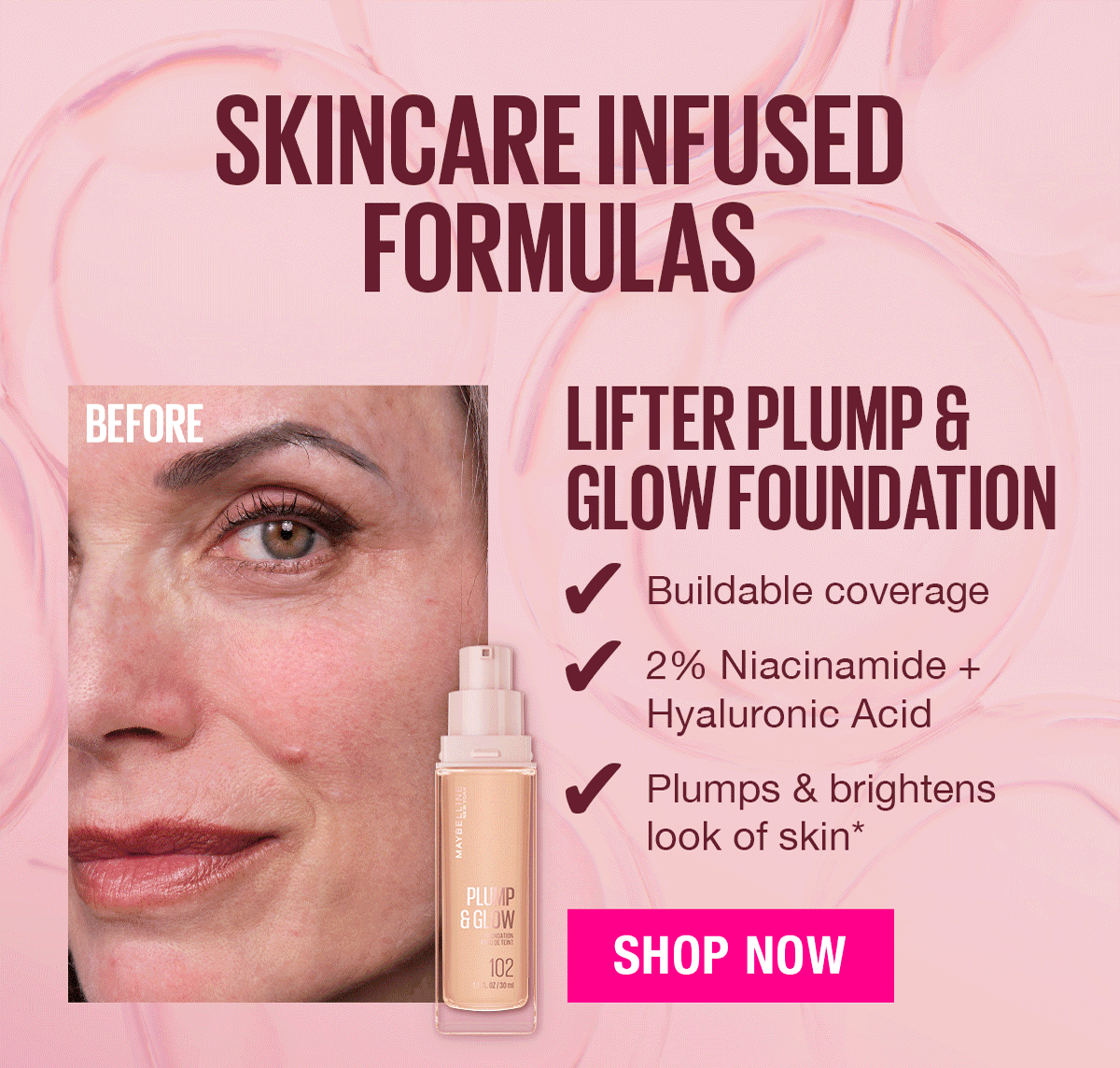 Lifter Plump & Glow Foundation