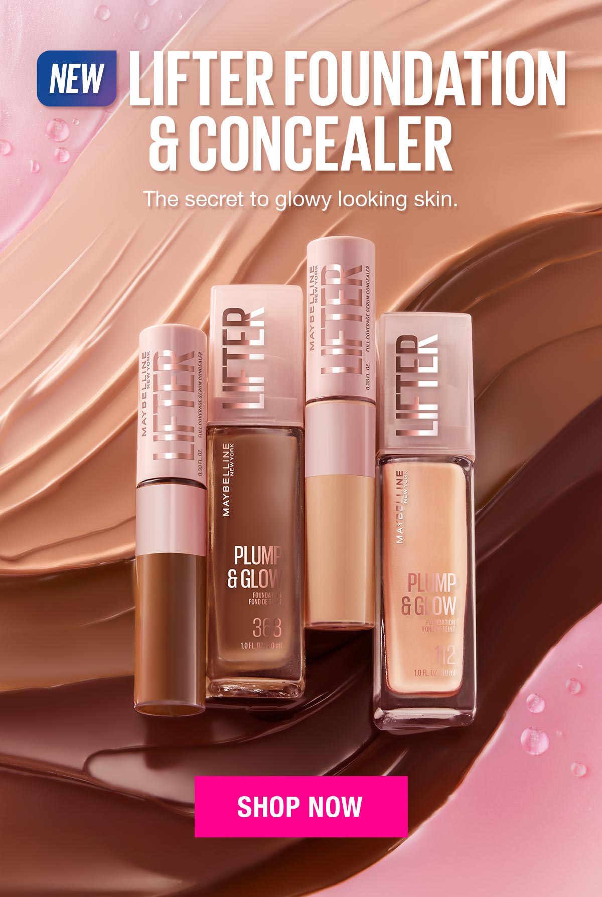 NEW Lifter Foundation & Concealer