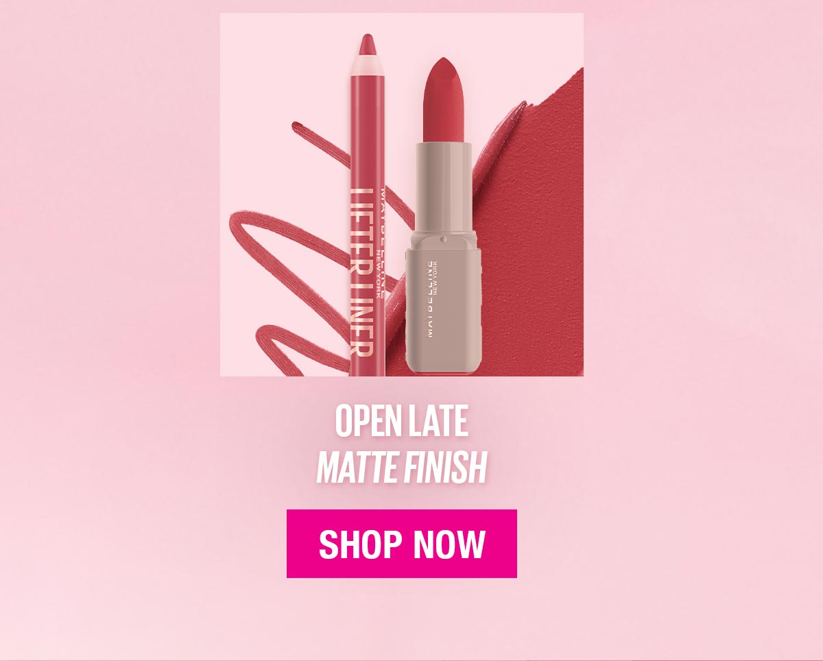 Open Late (Matte Finish)