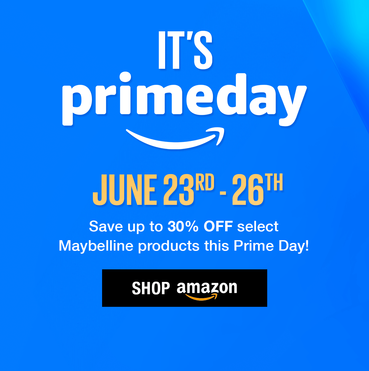 It's Amazon Prime Day!
