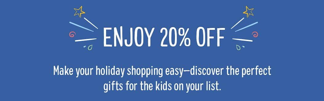 enjoy 20% off