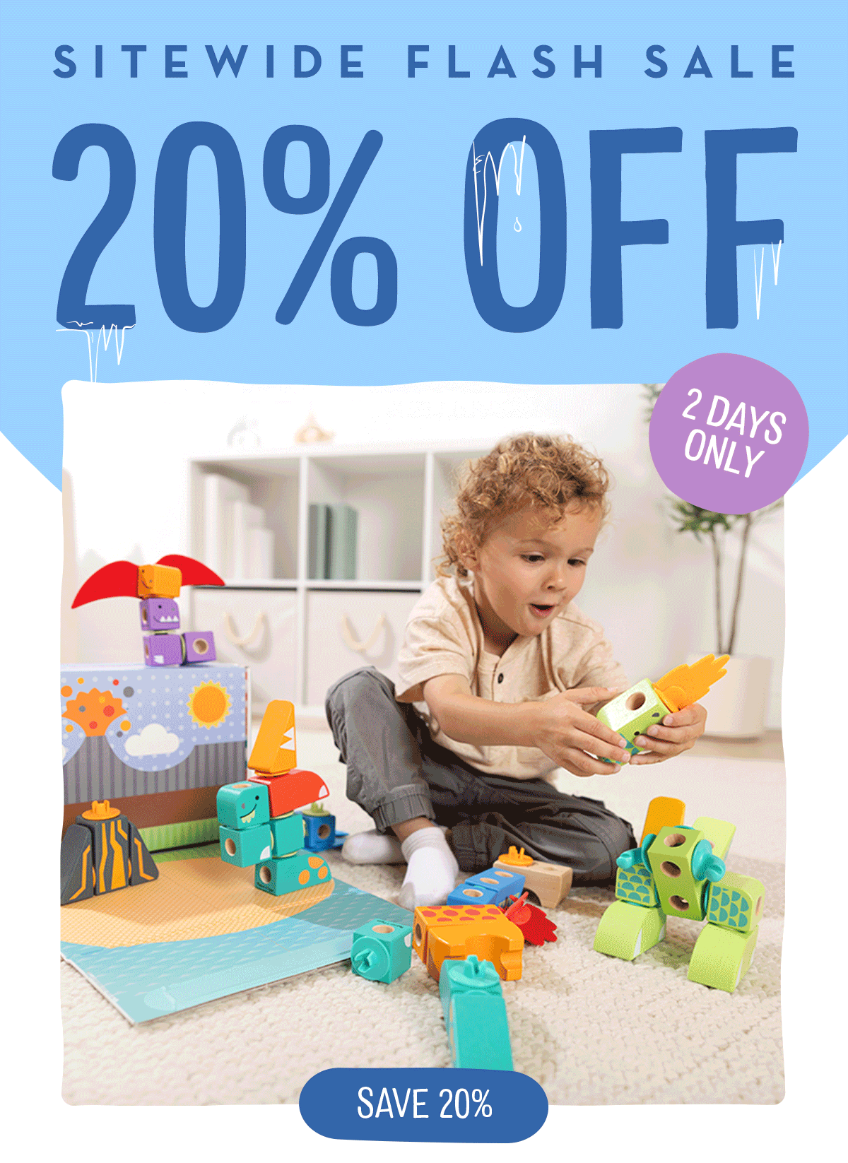 Sitewide Flash Sale 20% Off