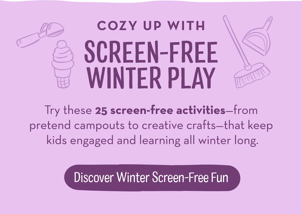 Cozy Up With Screen-Free Winter Play