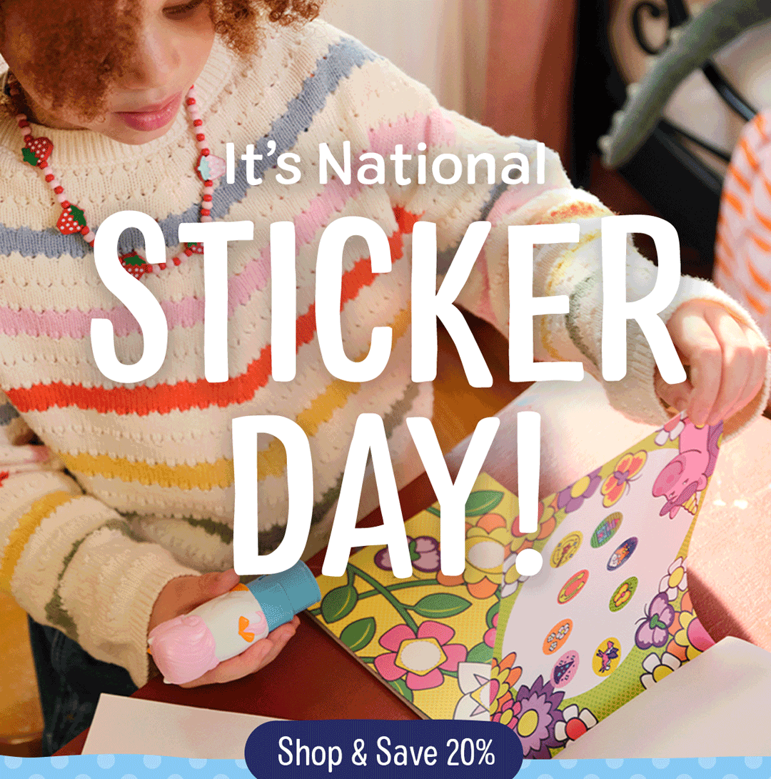 It's National Sticker Day!