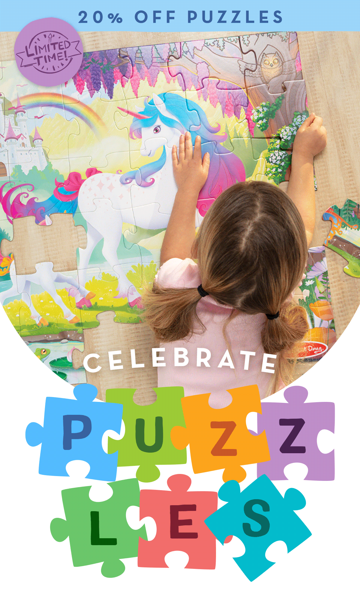 20% off all puzzles 