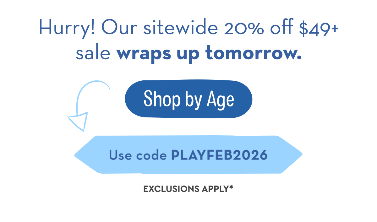 Time's ticking! Our sitewide sale ends tonight. Pick the perfect birthday gift or everyday joy-sparker before it's too late.