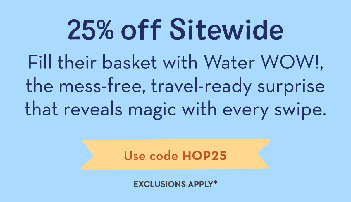 25% OFF Sitewide