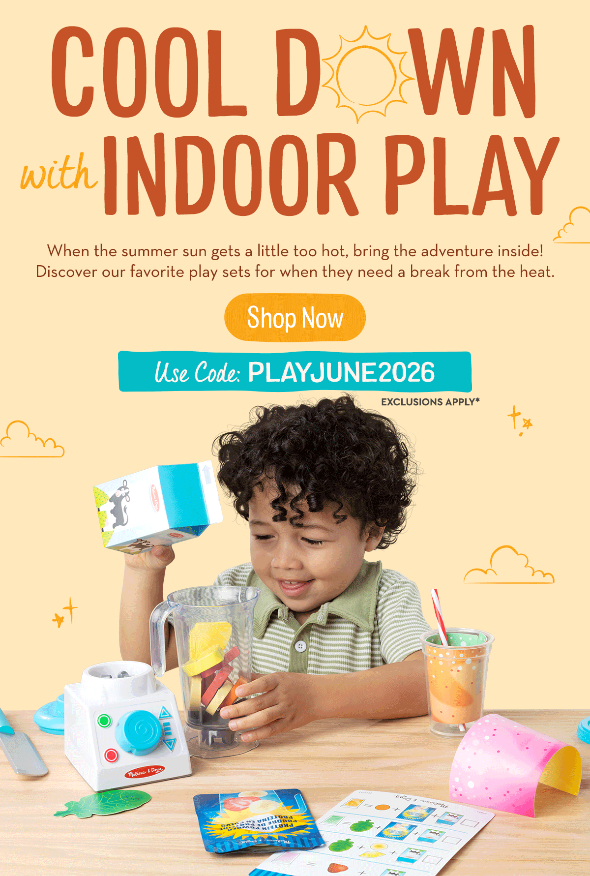 25% Off Sitewide with code PLAYJUNE2026 - Shop Now
