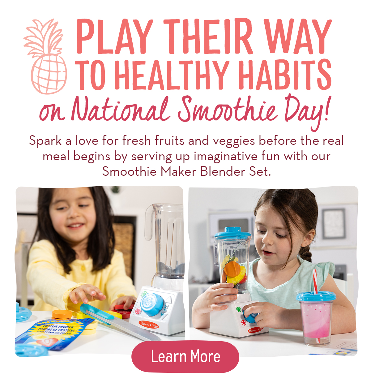 Play Their Way to Healthy Habits on National Smoothie Day! Learn More
