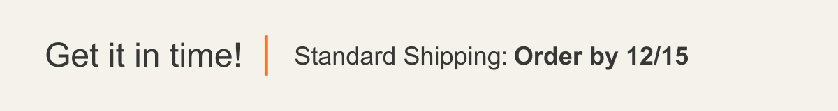 MERRELL - Get it in time! Economy Shipping: Order by 12/10, Standard Shipping: Order by 12/15, and Express Shipping: Order by 12/21.